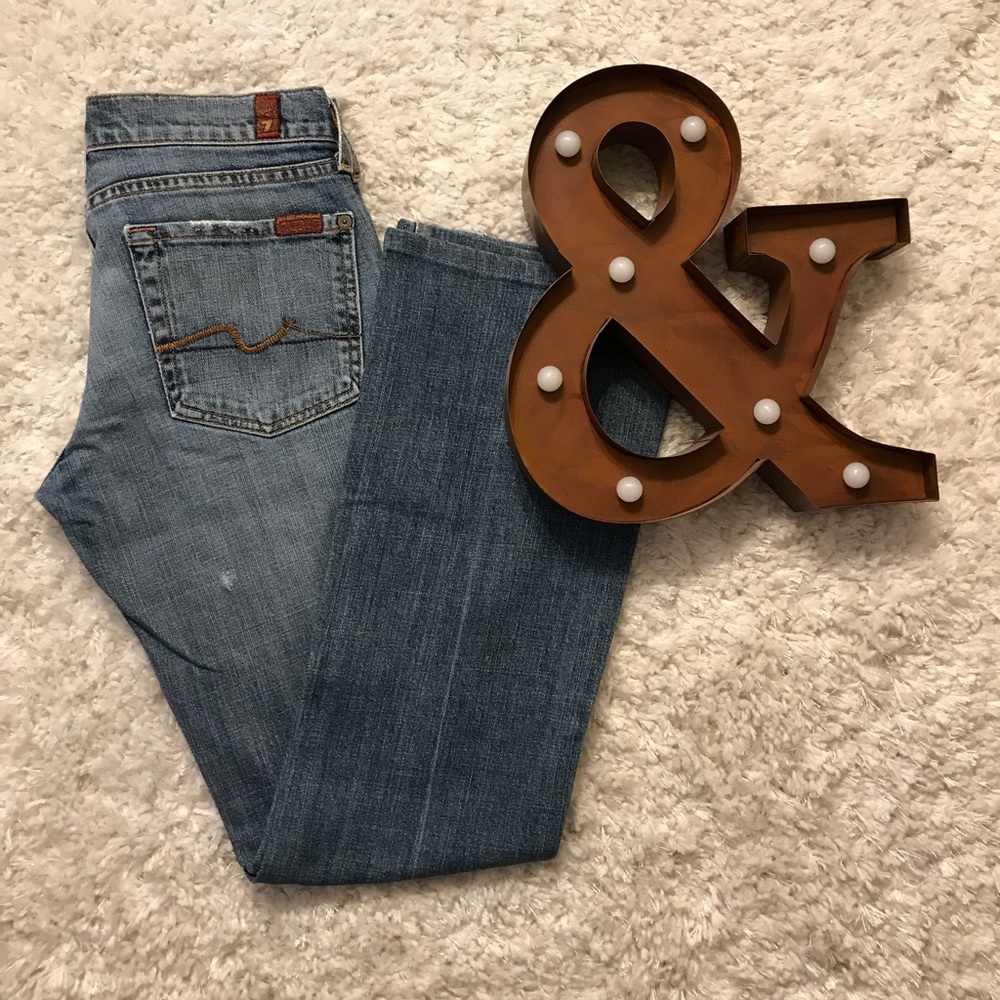 7 for all mankind bootcut sz 27